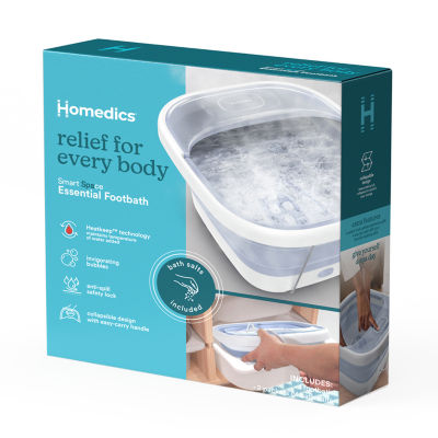 HoMedics Easy-Store Bubble Bliss Footbath