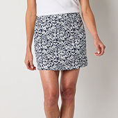 Xersion EverUltra Lite Womens Quick Dry Skort, Color: Navy