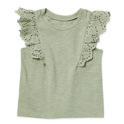 Kids Eyelet Tank Top