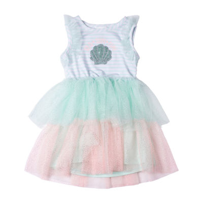 Little Lass Toddler Girls Sleeveless A-Line Dress