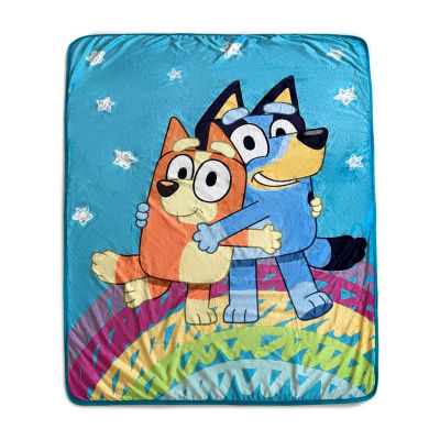 Northwest Bluey Together Sherpa Bluey Midweight Throw