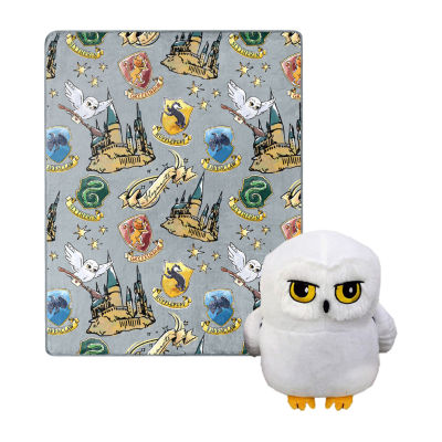 Northwest Harry Potter Hedwig Hugger Lightweight Throw