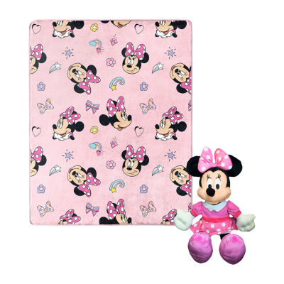 Northwest Hugger Minnie Mouse Lightweight Throw