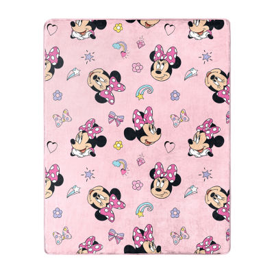 Northwest Hugger Minnie Mouse Lightweight Throw