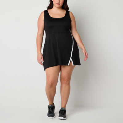 Xersion EverUltra-Lite Womens Sleeveless Active Tennis Dress Plus