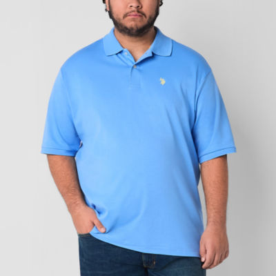 U.S. Polo Assn. Interlock Big and Tall Mens Classic Fit Short Sleeve Polo Shirt