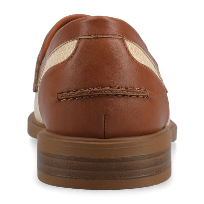 Journee Collection Brooks Womens Round Closed Toe Loafers - JCPenney