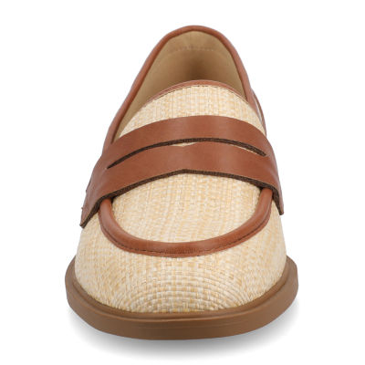 Journee Collection Brooks Womens Round Closed Toe Loafers - JCPenney