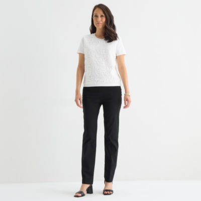 Liz Claiborne Womens Pull-On Pant