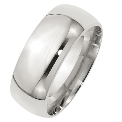 9M Sterling Silver Wedding Band