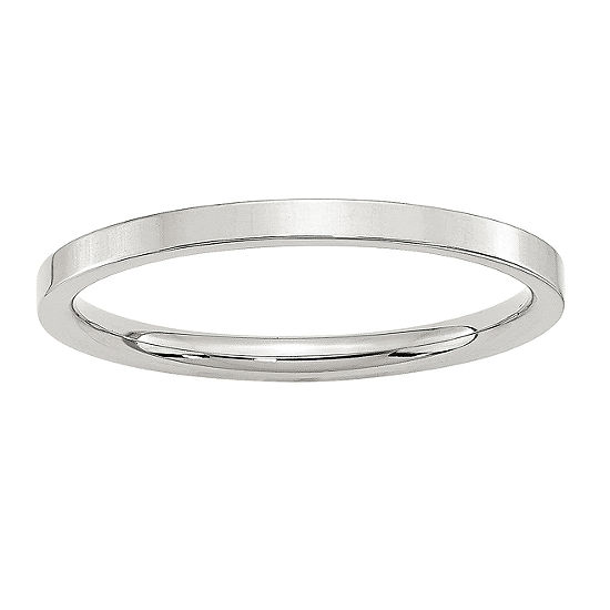 2MM Sterling Silver Wedding Band