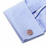 Stars and Stripes American Flag Cuff Links