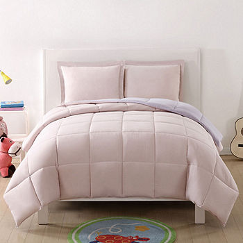 My World Solid Reversible Comforter Set - JCPenney