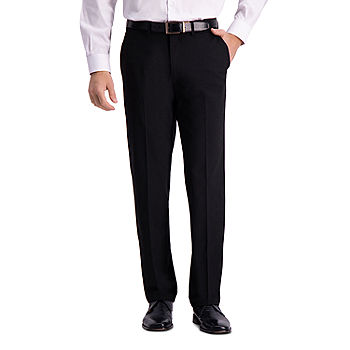 J.M Haggar® Mens 4 Way Stretch Straight Fit Flat Front Dress Pant