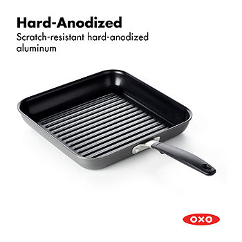  OXO SoftWorks Hard Anodized 11 Griddle Pan, 3-Layered