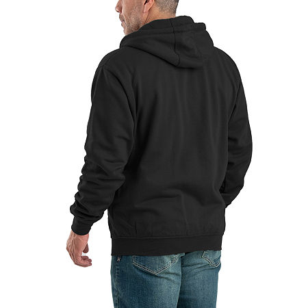 Berne Heritage Thermal Lined Big And Tall Mens Hooded Long Sleeve Sweatshirt, Large Tall, Black