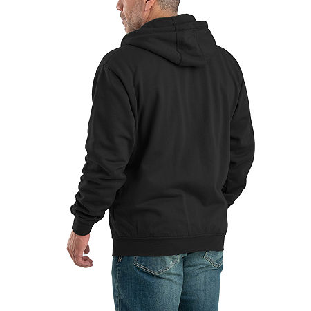 Berne Heritage Thermal Lined Mens Hooded Long Sleeve Sweatshirt, Xx-large, Black