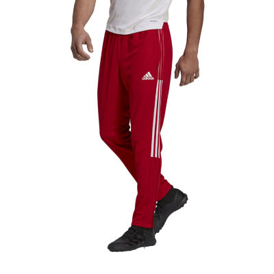 adidas Tiro Mens Big and Tall Straight Track Pant, Color: Red White ...