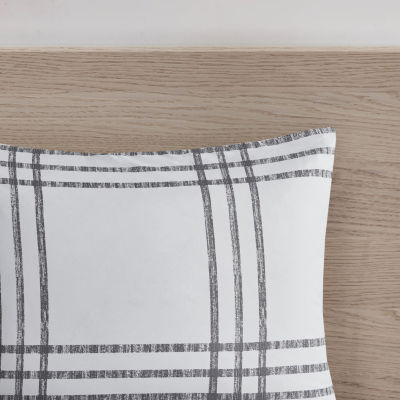 Intelligent Design Plaid Midweight Reversible Down Alternative Comforter Set