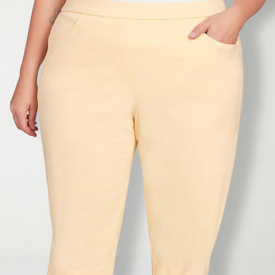 Alfred Dunner Classics Mid Rise Plus Capris