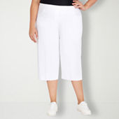 Plus Size White Capris & Crops for Women - JCPenney