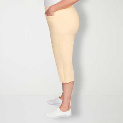 Alfred Dunner Classics Mid Rise Plus Capris