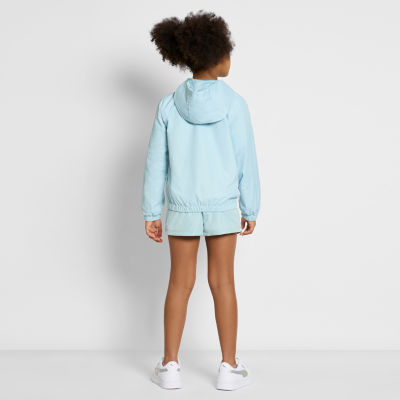 PUMA Big Girls Lightweight Windbreaker