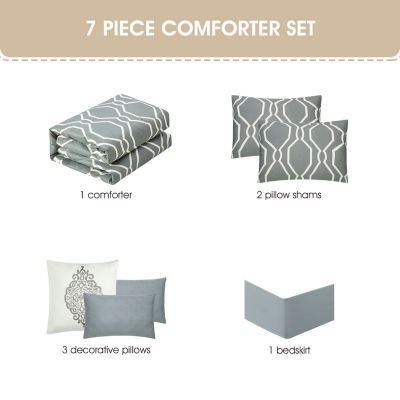 Stratford Park Arlie 7-pc. Lightweight Comforter Set