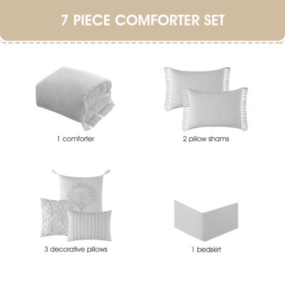 Stratford Park Kenny 7-pc. Lightweight Comforter Set