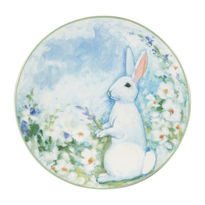 Certified International Easter Morning 4-pc. Dishwasher Safe Earthenware Dinner Plate