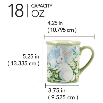 Certified International Easter Morning 4-pc. Coffee Mug