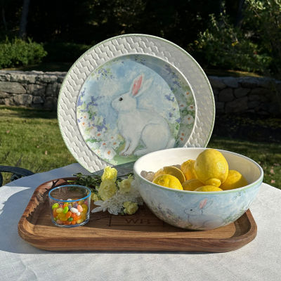 Certified International Easter Morning Serving Platter