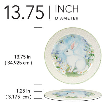 Certified International Easter Morning Serving Platter