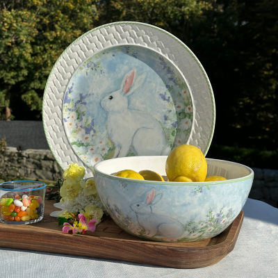 Certified International Easter Morning Serving Platter