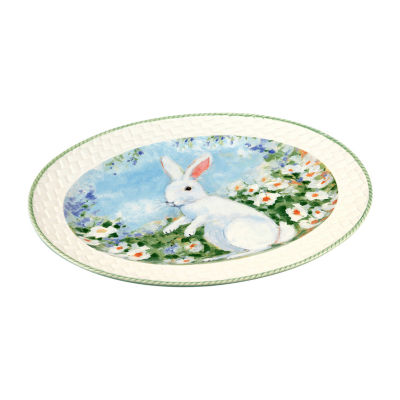 Certified International Easter Morning Serving Platter