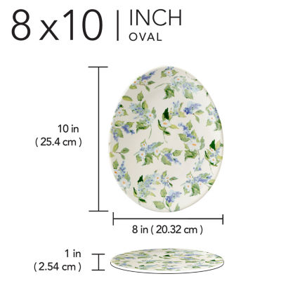 Certified International Easter Morning 4-pc. Earthenware Appetizer Plate