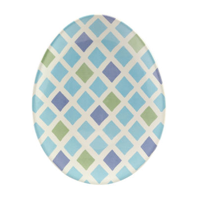 Certified International Easter Morning 4-pc. Earthenware Appetizer Plate