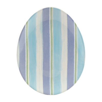 Certified International Easter Morning 4-pc. Earthenware Appetizer Plate