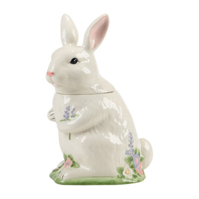 Certified International Easter Morning Earthenware Cookie Jar