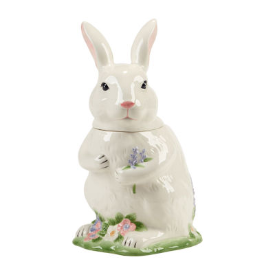 Certified International Easter Morning Earthenware Cookie Jar