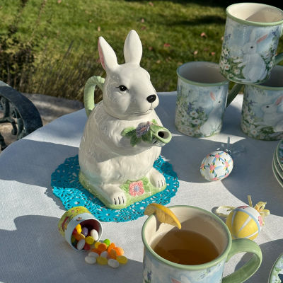 Certified International Easter Morning Teapot