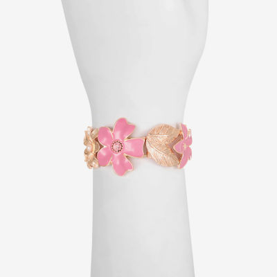 Liz Claiborne Flower Stretch Bracelet