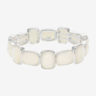 Liz Claiborne Womens Rectangular Stretch Bracelet