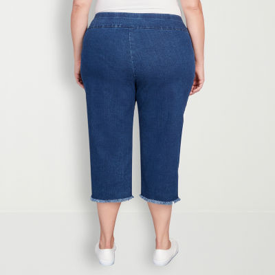 Alfred Dunner Classics Mid Rise Plus Capris