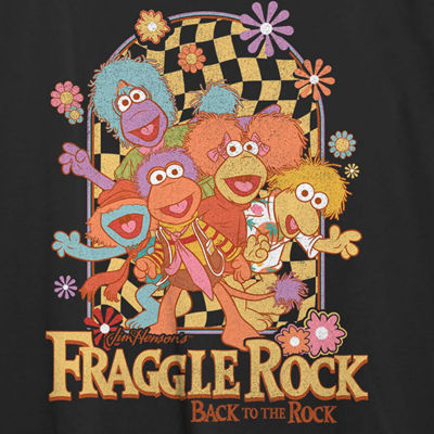 Fraggle Rock Tee Womens Juniors Crew Neck Short Sleeve Regular Fit Graphic T-Shirt