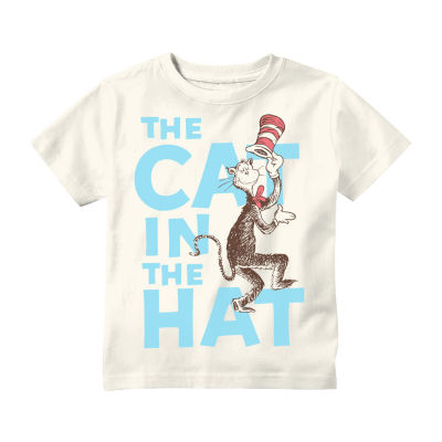 Toddler Boys Crew Neck Short Sleeve Dr. Seuss Graphic T-Shirt