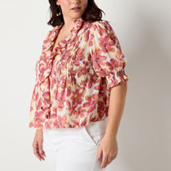 Pintucked Tops for Women - JCPenney