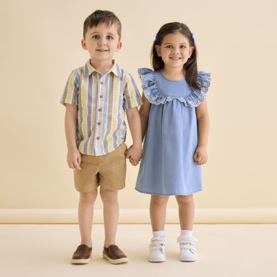 Okie Dokie Toddler & Little Boys Pull-On Short