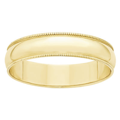 5MM 10K Gold Wedding Band