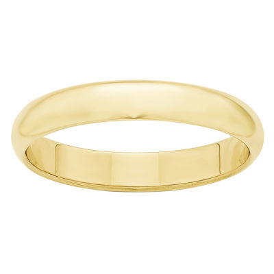 4MM 10K Gold Wedding Band